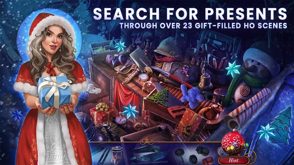 Tìm kiếm quà tặng Noel trong Yuletide Legends: Who Framed Santa Claus