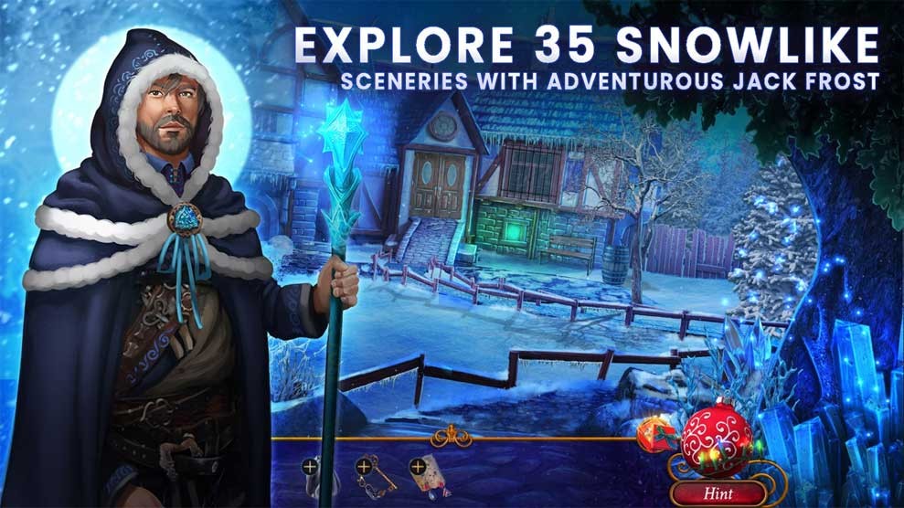 Khám phá cảnh tuyết trong Yuletide Legends: Who Framed Santa Claus