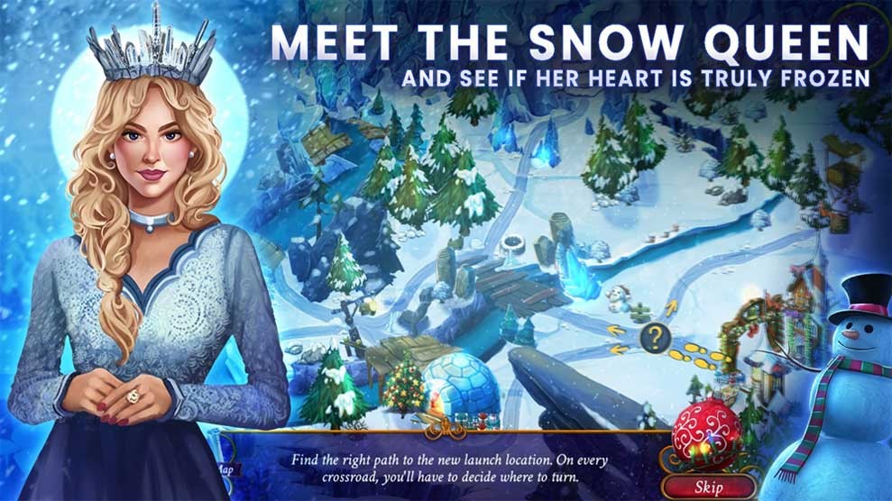 Gặp nữ hoàng tuyết trong Yuletide Legends: Who Framed Santa Claus