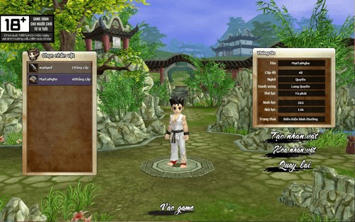 Game nhập vai nội dung kinh điển của bộ manga Hiệp Khách Giang Hồ