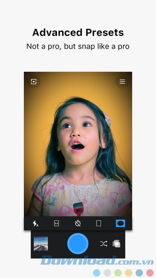 Sử dụng preset tạo sẵn