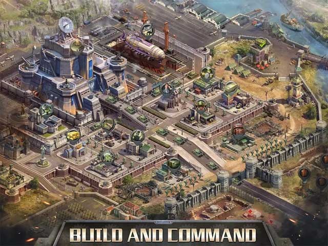 Xây dựng căn cứ và chỉ huy quân đội chiến đấu trong Z Day: Hearts of Heroes