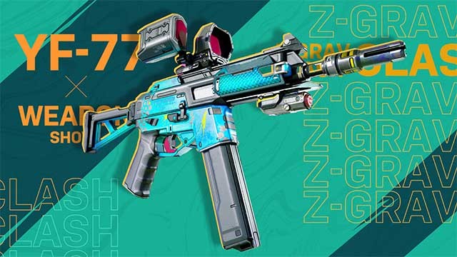 Trong Z-Grav Clash game, bạn có thể lựa chọn nhiều loại súng viễn tưởng đa dạng