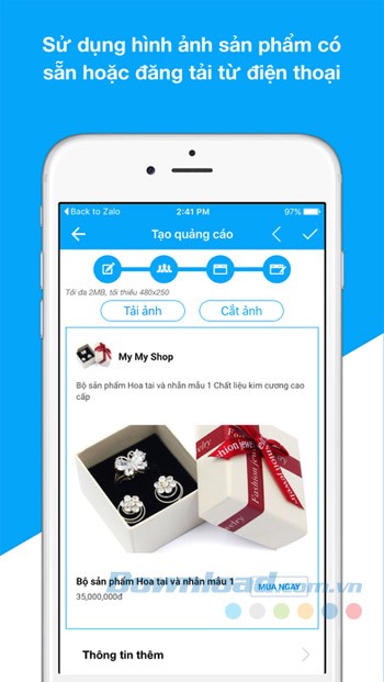 Tải ảnh quảng cáo