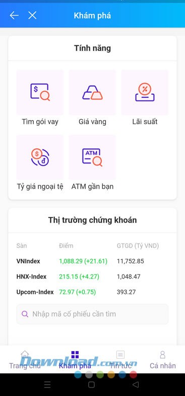 Các tiện tích của Fiza trên Zalo
