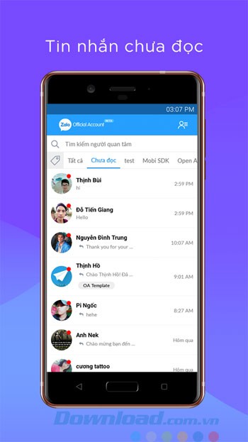 Tin nhắn chưa đọc