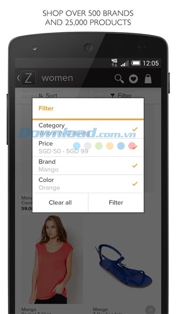 Zalora cho Android