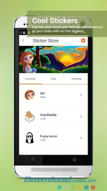 Cửa hàng nhãn dán của Zangi