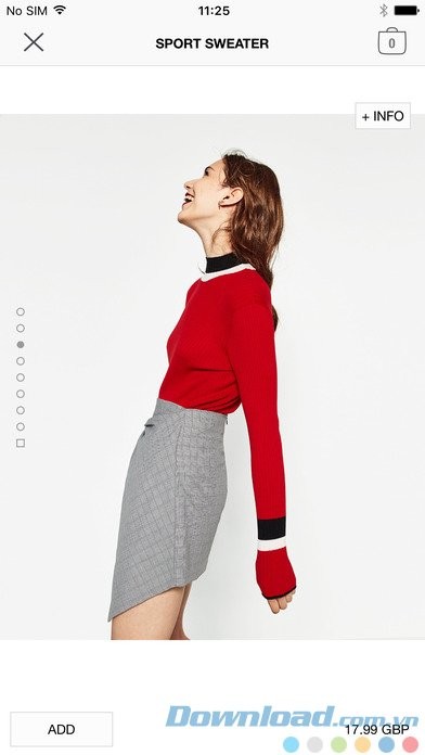 Hình ảnh minh họa thời trang ZARA