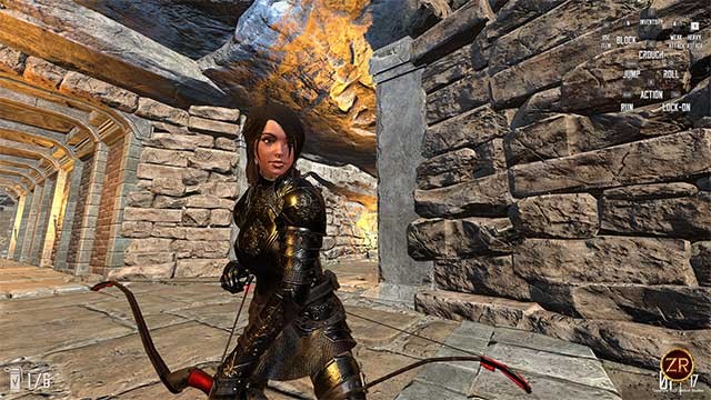 Sử dụng chiến thuật chiến đấu cận chiến, tầm xa và phép thuật