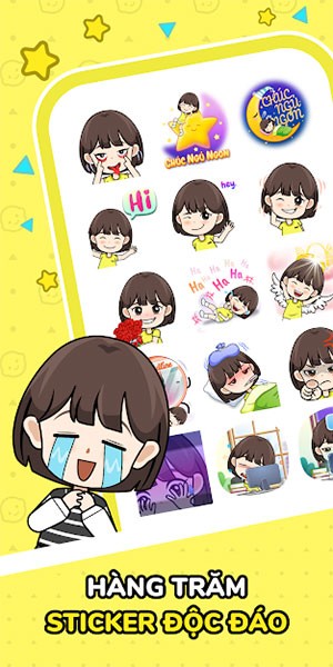 Tạo sticker vui nhộn