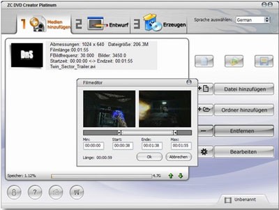 ZC DVD Creator Platinum