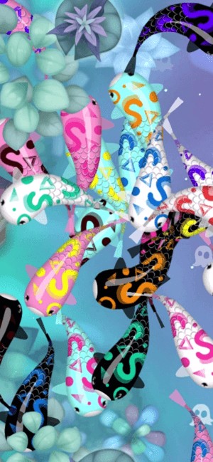 Rất nhiều con cá Koi tuyệt đẹp