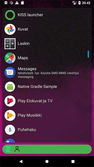 Hỗ trợ nhiều widget