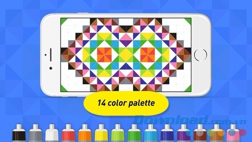 Bảng 14 màu phong phú của Zen Studio