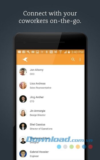 Kết nối với các đồng nghiệp ở bất cứ đâu