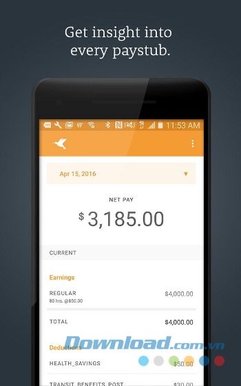 Theo dõi lương bổng