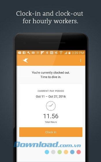 Quản lý giờ đến, giờ về