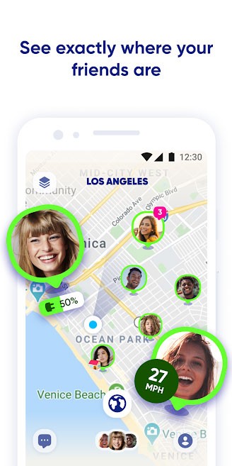 Định vị bạn bè trên bản đồ Zenly