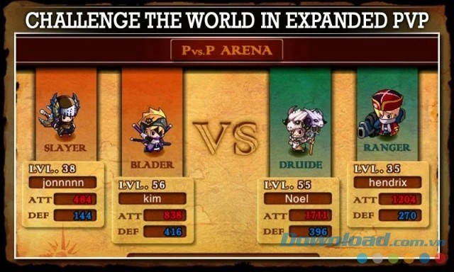 ZENONIA 4 cho Android tăng tính cạnh tranh bằng cuộc chiến PvP online toàn thế giới