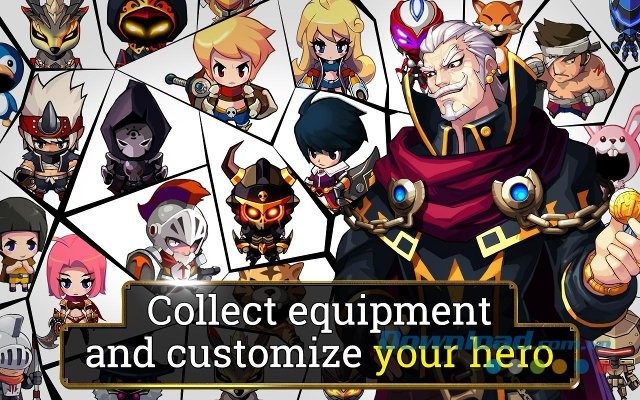 Hệ thống anh hùng trong Zenonia S: Rifts in Time