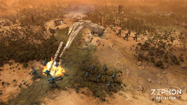 ZEPHON game sở hữu hệ thống chiến đấu phức tạp và đầy màu sắc