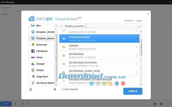 ZeroPC Cloud Attach for Chrome