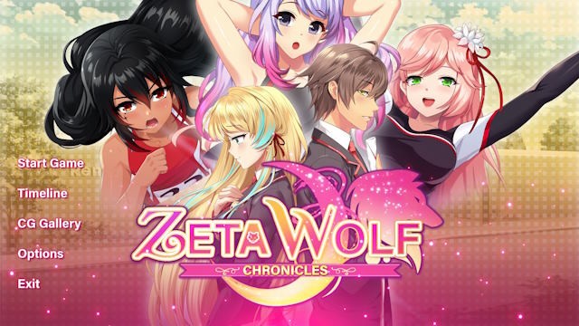 Zeta Wolf Chronicles là game hẹn hò lãng mạn đồ họa Anime