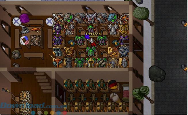 Người chơi có thể thuê nhà để ở