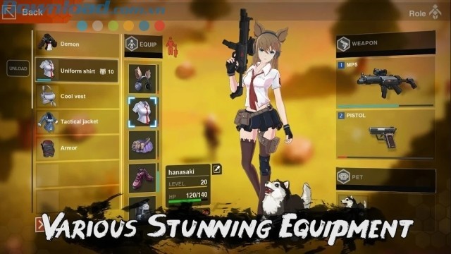 Vô số trang thiết bị độc đáo