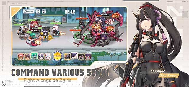 Tham gia nghiên cứu, tạo ra các cô gái chiến đấu để đấu chống zombie