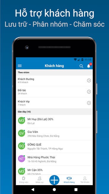 Hỗ trợ khách hàng nhanh chóng