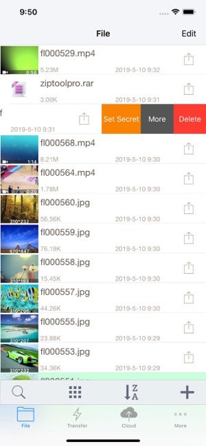 Zip-Rar Tool hỗ trợ bảo mật ảnh, video...