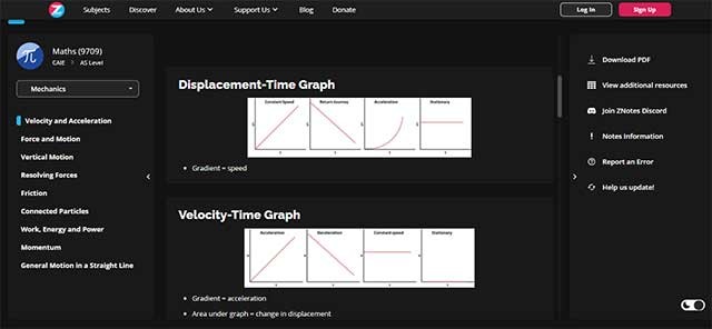 Học từ các giáo trình cụ thể được viết bởi những sinh viên hàng đầu