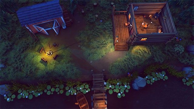 Xây dựng nhà ở, thu thập tài nguyên và quan tâm đến nhu cầu của cư dân trong Zombie Colony game