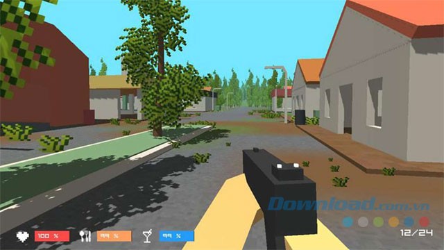 Game bắn zombie góc nhìn thứ nhất