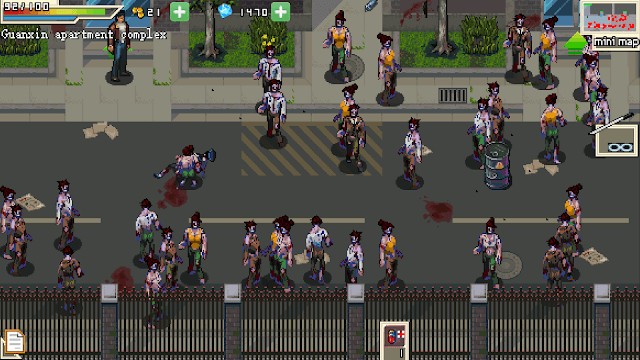 Chiến đấu giữa một thành phố đầy rẫy zombie trong game Zombie Crisis