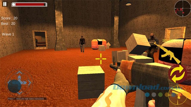 Tiêu diệt zombie để sinh tồn