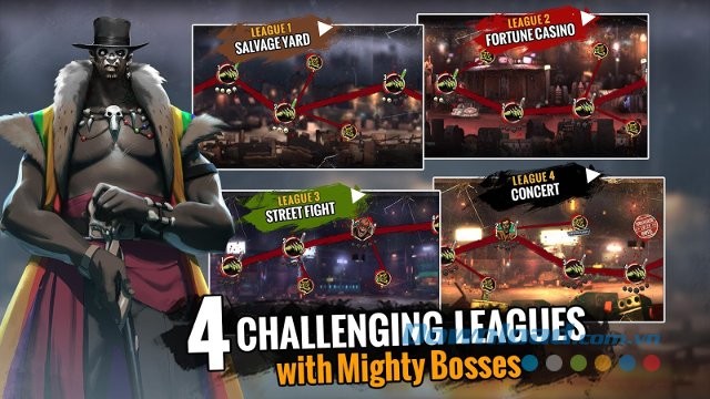 4 thử thách khốc liệt trong Zombie Deathmatch cho Android