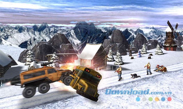 Tiêu diệt bầy lũ zombie khát máu trong game đua xe miễn phí Zombie Derby 2 cho máy tính và Windows Phone