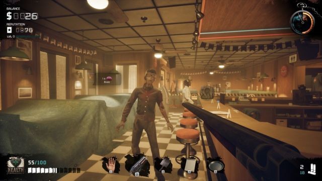 Nấu ăn, phục vụ xác sống trong Zombie Diner Simulator