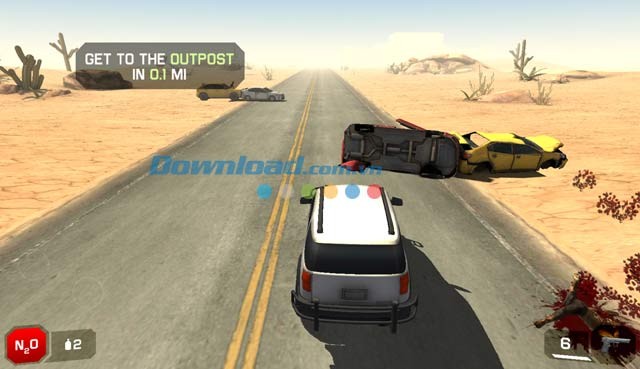 Các chướng ngại vật trong Zombie Highway 2