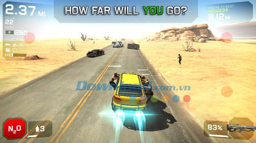 Zombie Highway 2 cho iOS