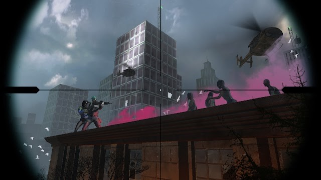 Bắn tỉa zombie từ khoảng cách xa