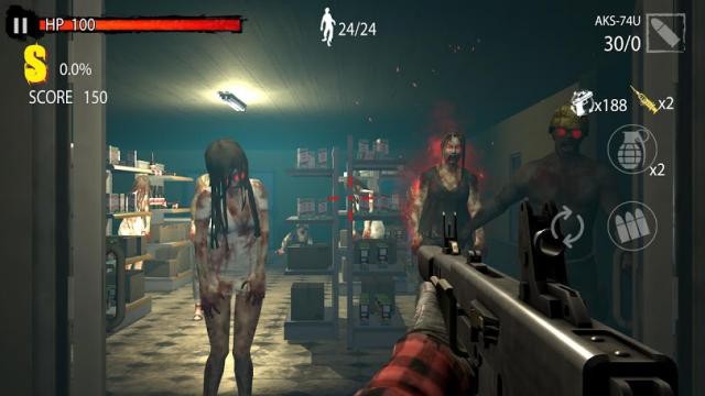 Zombie Hunter D-Day là game bắn súng góc nhìn thứ nhất hấp dẫn