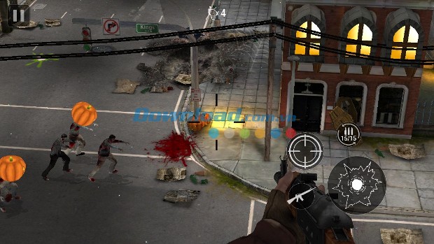 Game bắn zombie phiên bản Halloween