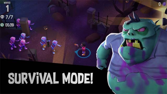 Zombie Paradise cung cấp nhiều chế độ game khác nhau