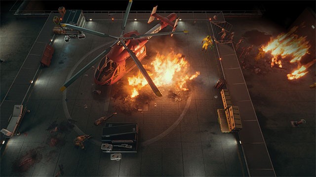 Kết hợp khả năng của từng nhân vật với chiến lược đồng đội để chinh phục Zombie Raid game