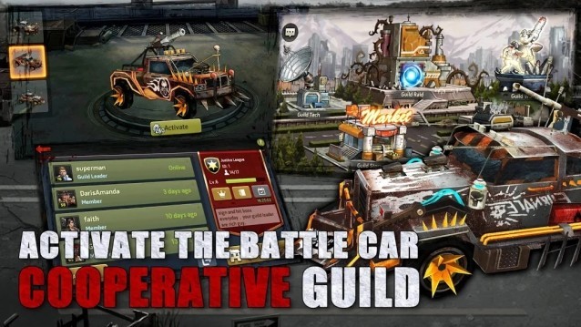 Khởi động một cuộc đấu guild, phối hợp tốt với đồng minh