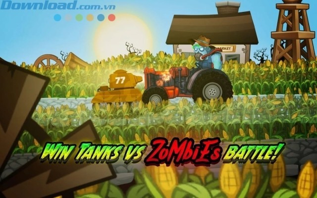 Chiến thắng giữa cuộc chiến xe tăng và zombie